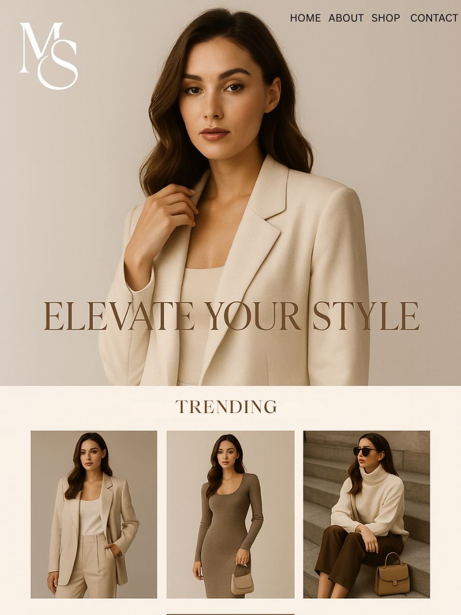 Fashion Store - E-Commerce