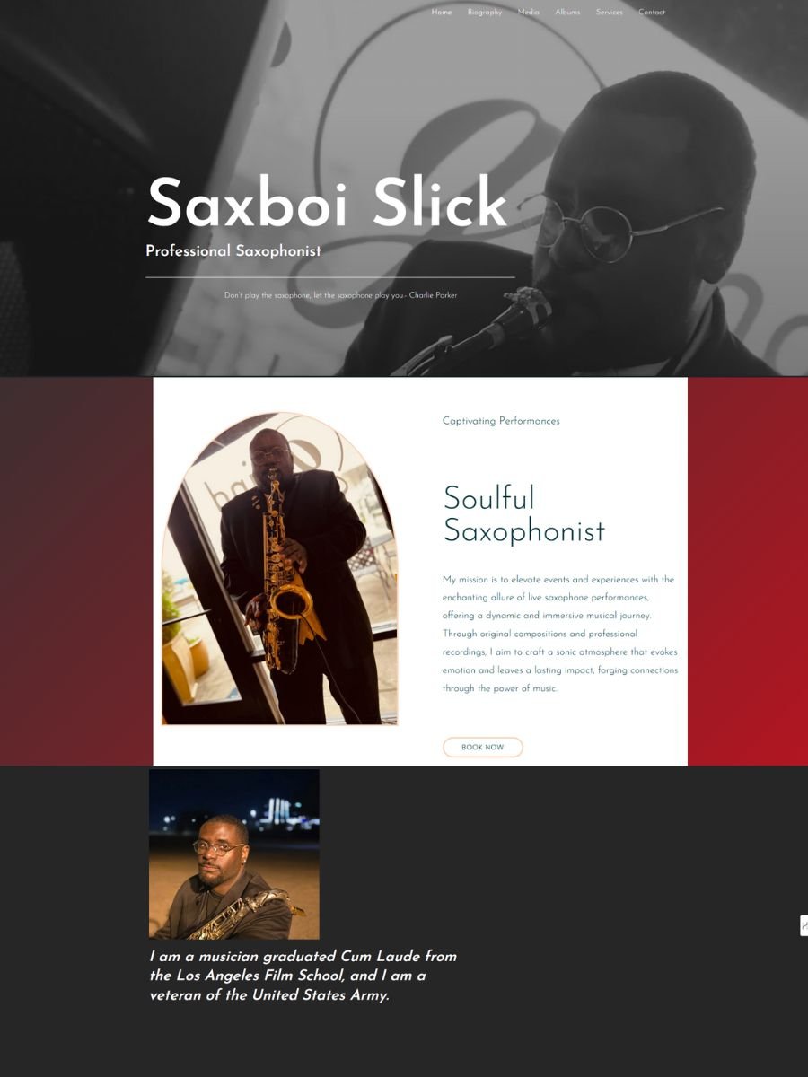 Musician Website